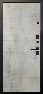 АРГУС ЛЮКС 3К БЛЭК Техно Светлый бетон